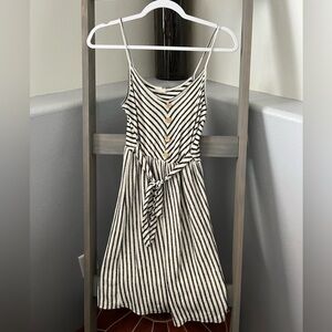 Caution to the Wind Striped Dress Striped Dress
